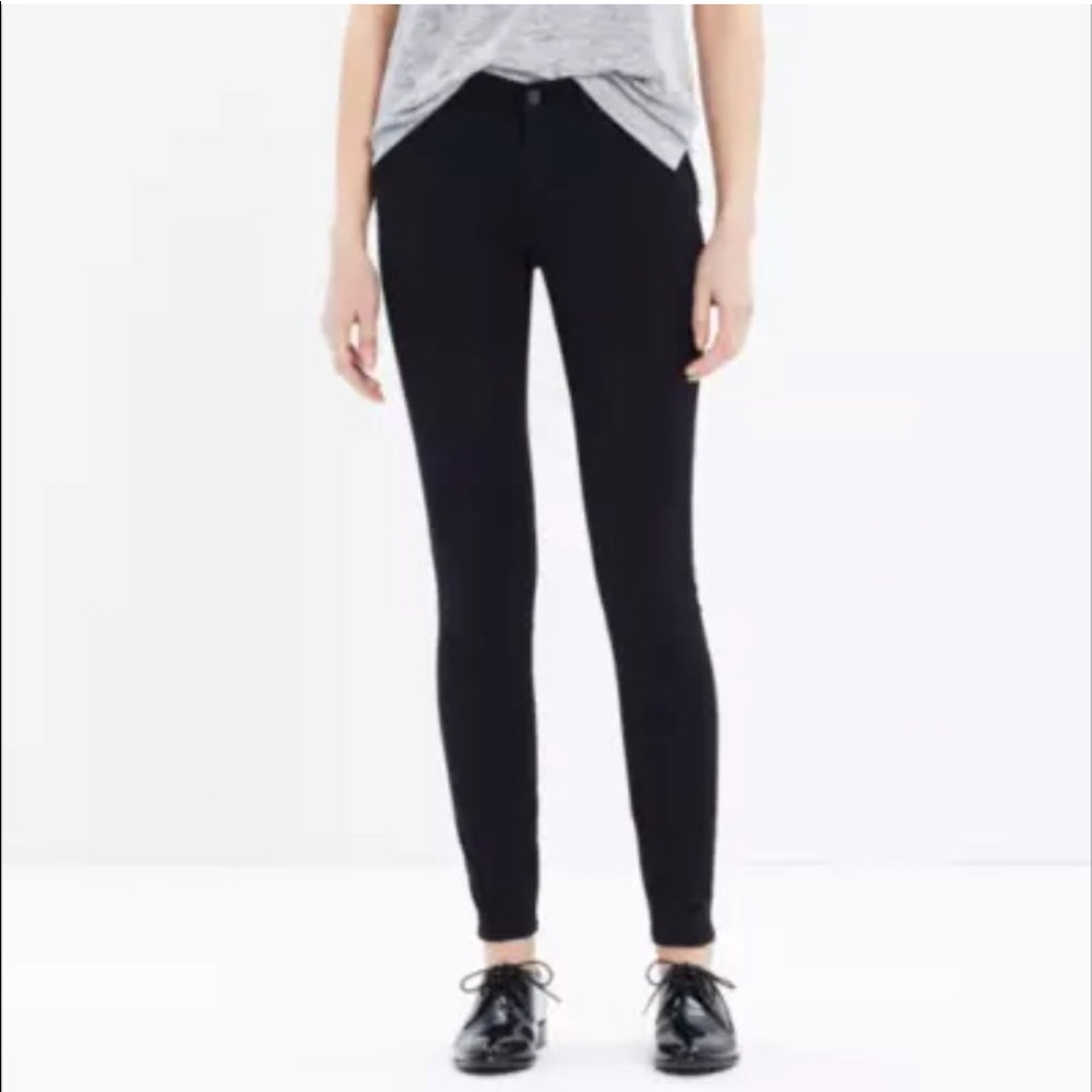 ☀️Madewell Skinny Skinny Jeans Black Size Cotton Blend